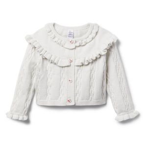 NWOT (washed, but not worn) Janie & Jack Sweater Set TOP + BOTTOM; Size 3-6 mos